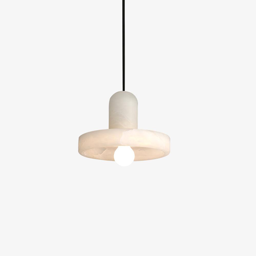 Elegant Creative White Alabaster Pendant Light