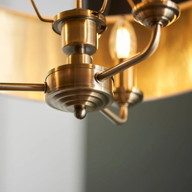 Tela Classic Multi-Light Design Pendant Light - Traditional Style Hanging Lamp for Dining Room