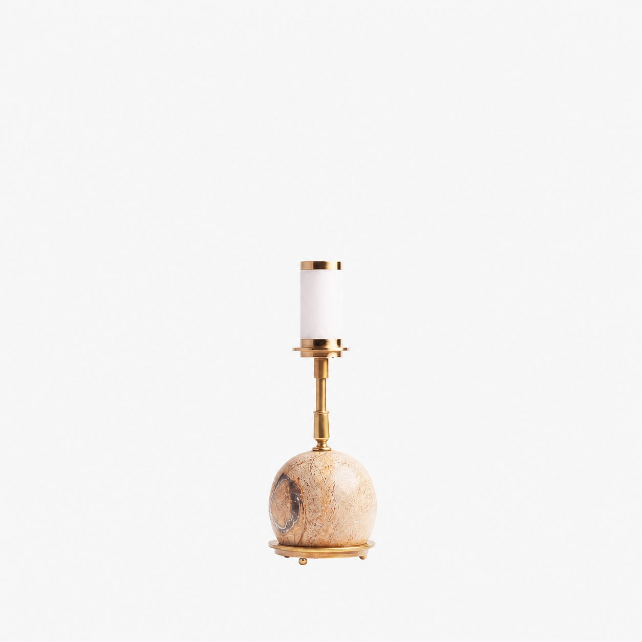 Modern Sculptural Table Lamp – Minimalist Decorative Light for Bedroom Living Room