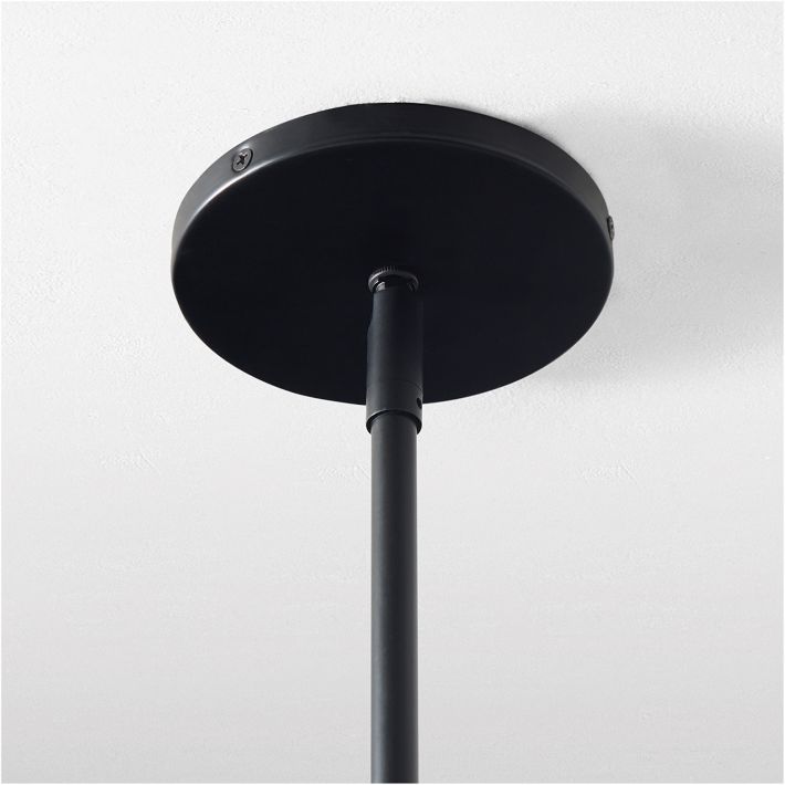 Rolvona Globe Pendant Light - Modern Oval Shade Hanging Lamp