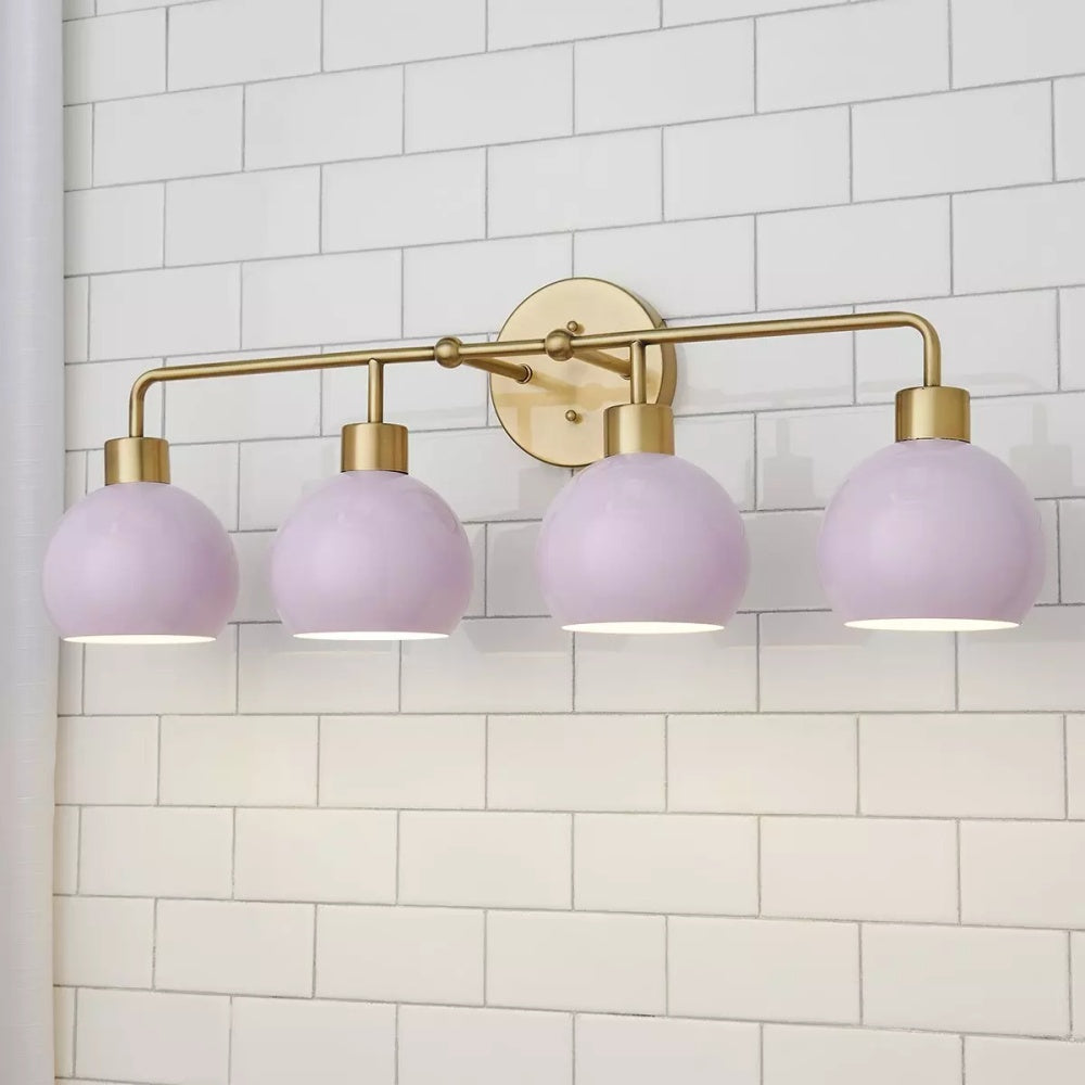 4 Light Bubble Pop Wall Sconce - Colorful Bathroom Wall Light