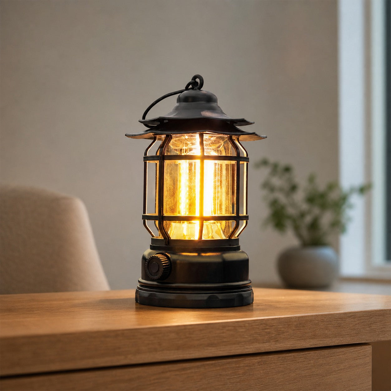 Lantern Outdoor Camping Table Lamp (built-in battery)