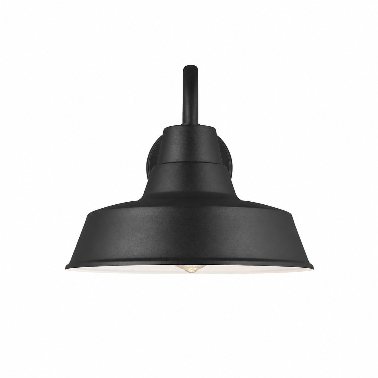 Korvi Outdoor Metal Sconce - Aluminum Pewter Wall Light