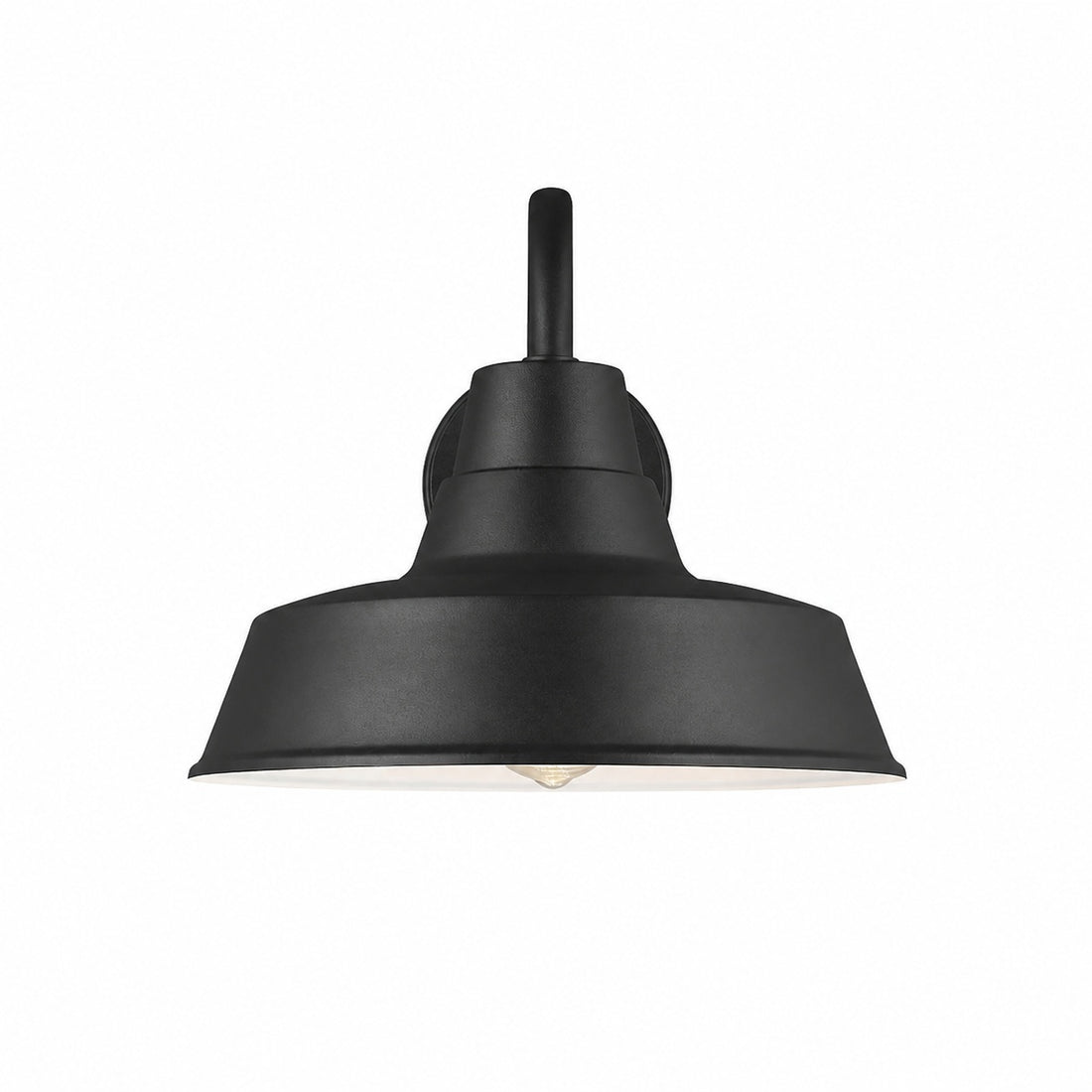 Korvi Outdoor Metal Sconce - Aluminum Pewter Wall Light