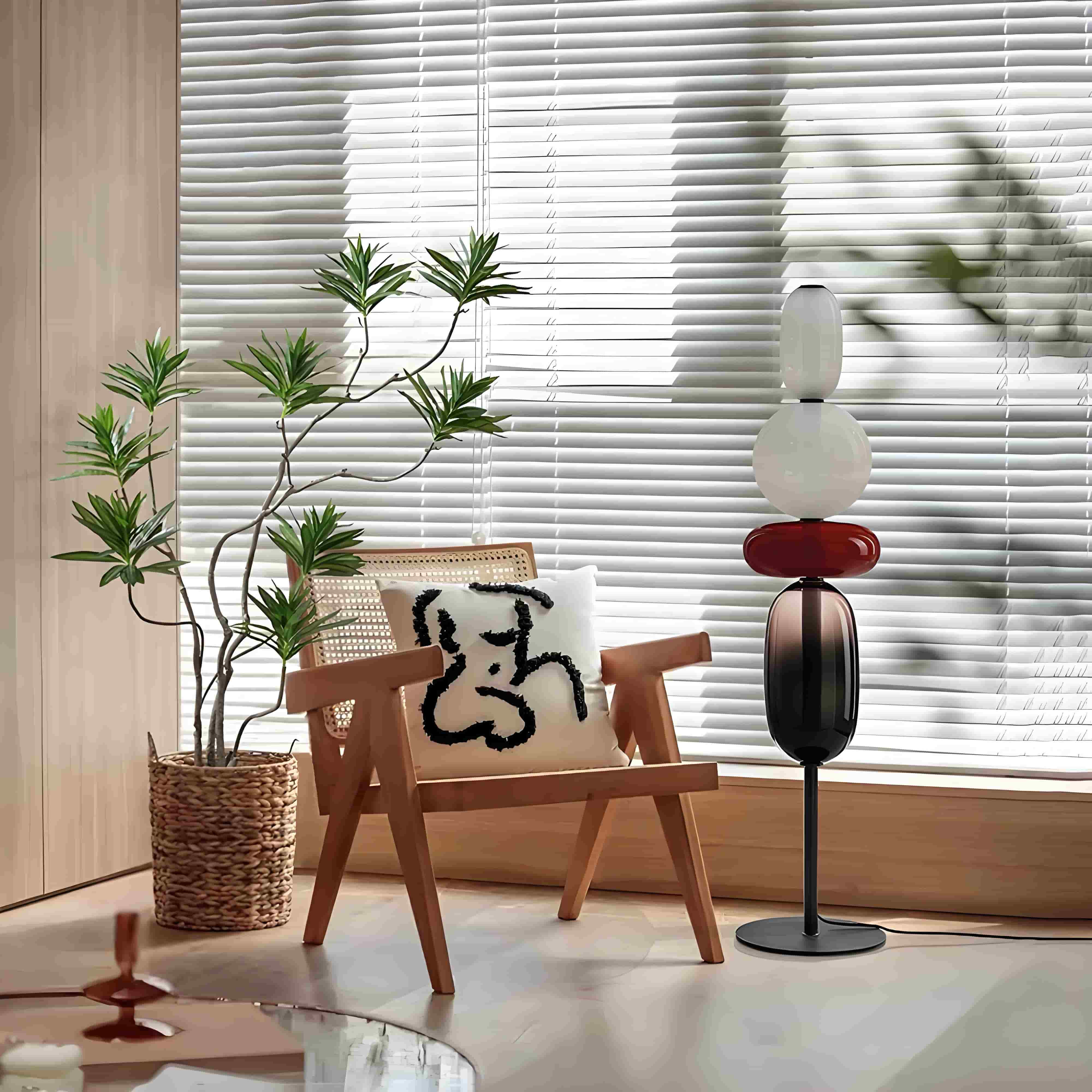 Candied Glass Floor Light