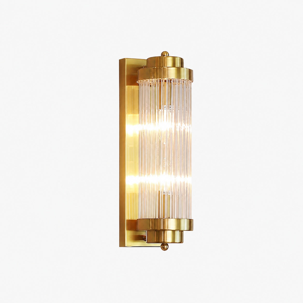 Pillar Offset Wall Lamp