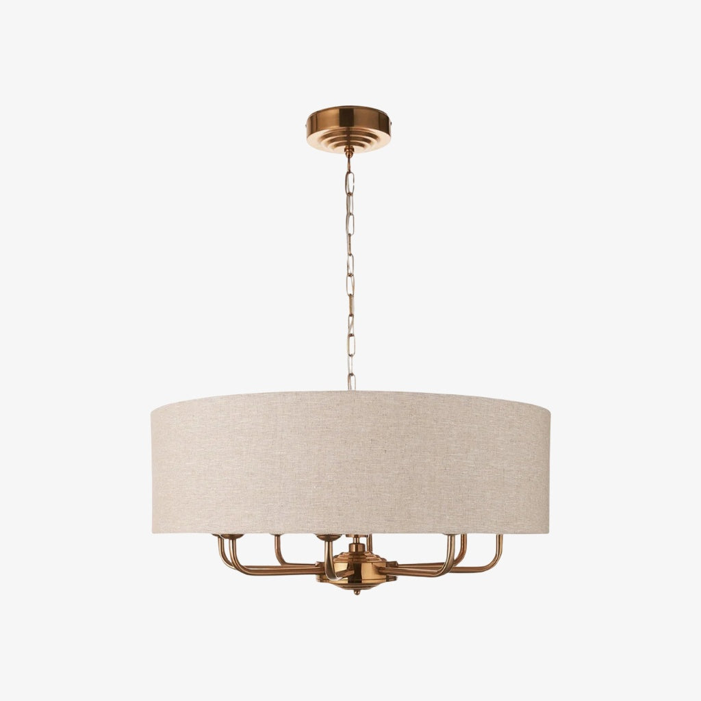 Tela Classic Multi-Light Design Pendant Light - Traditional Style Hanging Lamp for Dining Room