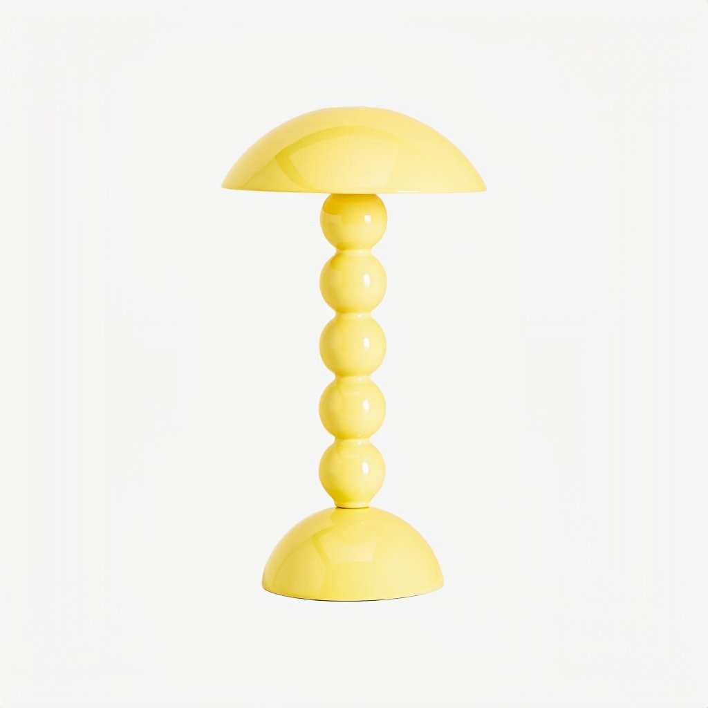 Modo LED Table Lamp – Orb-Stacked Base Mushroom Shade Perfect for Living Room or Bedroom