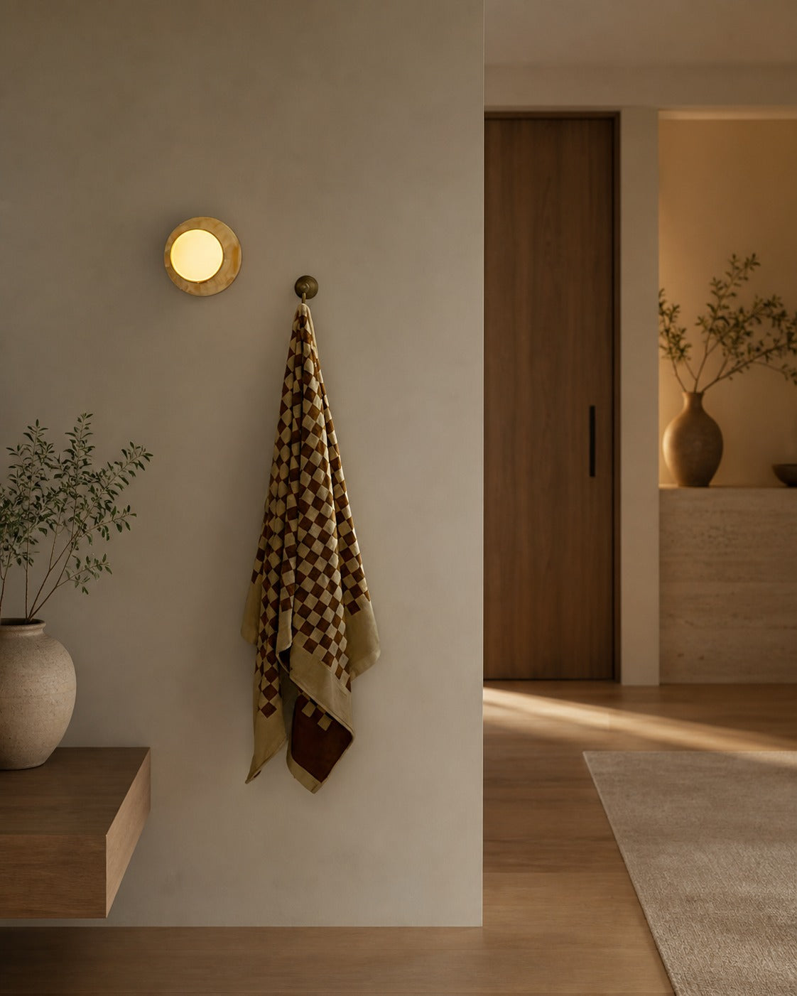 Onyx Krema Wall Lamp
