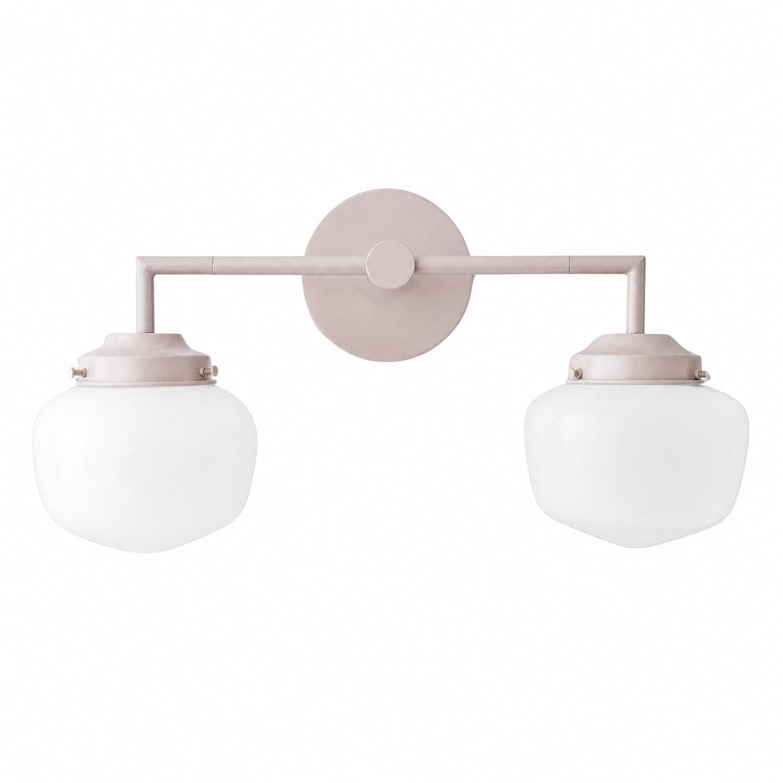 Opalume Glass Vanity Light - Vintage Inspired Bathroom Wall Lighting