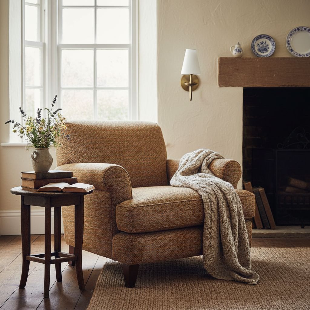 Curva Metal White Linen Sconce - Classic Brass Wall Light for Bedrooms