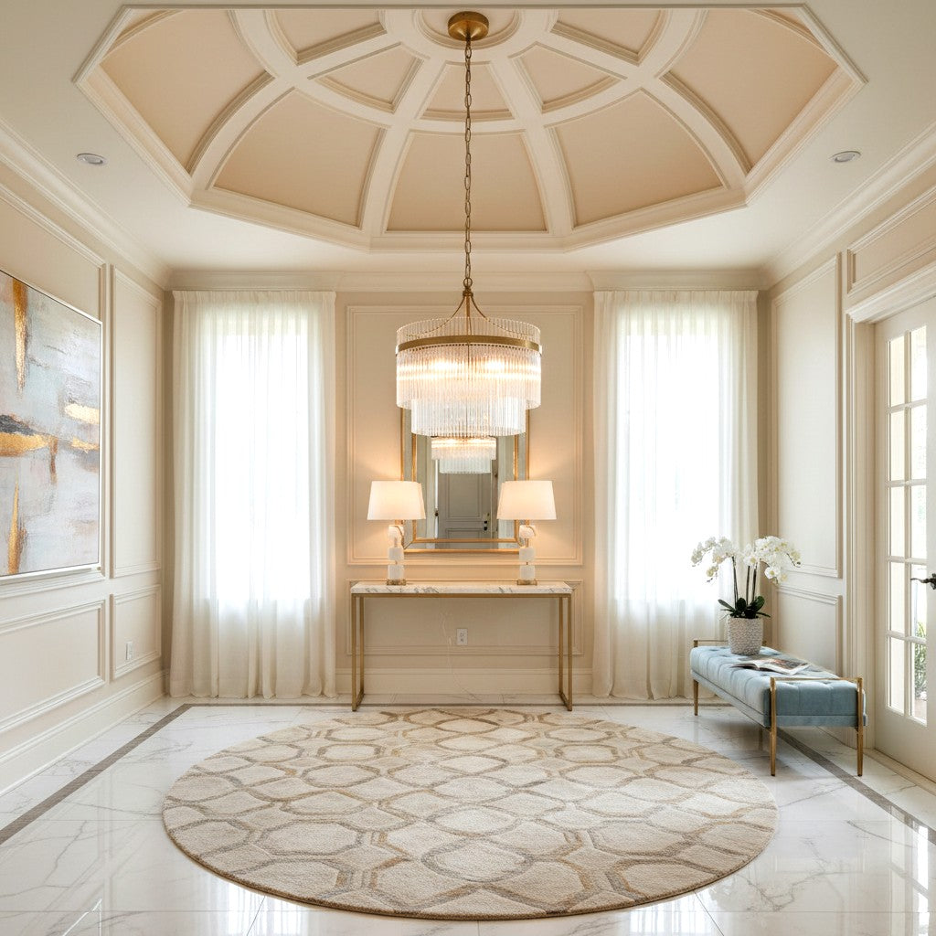 RibGlow Pendant Light – Trio Pendant with Elegant Glass Rods for Dining or Hallway