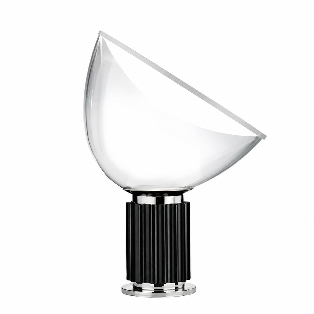 Bowlum Modern Glass Table Lamp - Iconic Bowl Shaped Ambient Light for Living Room N46