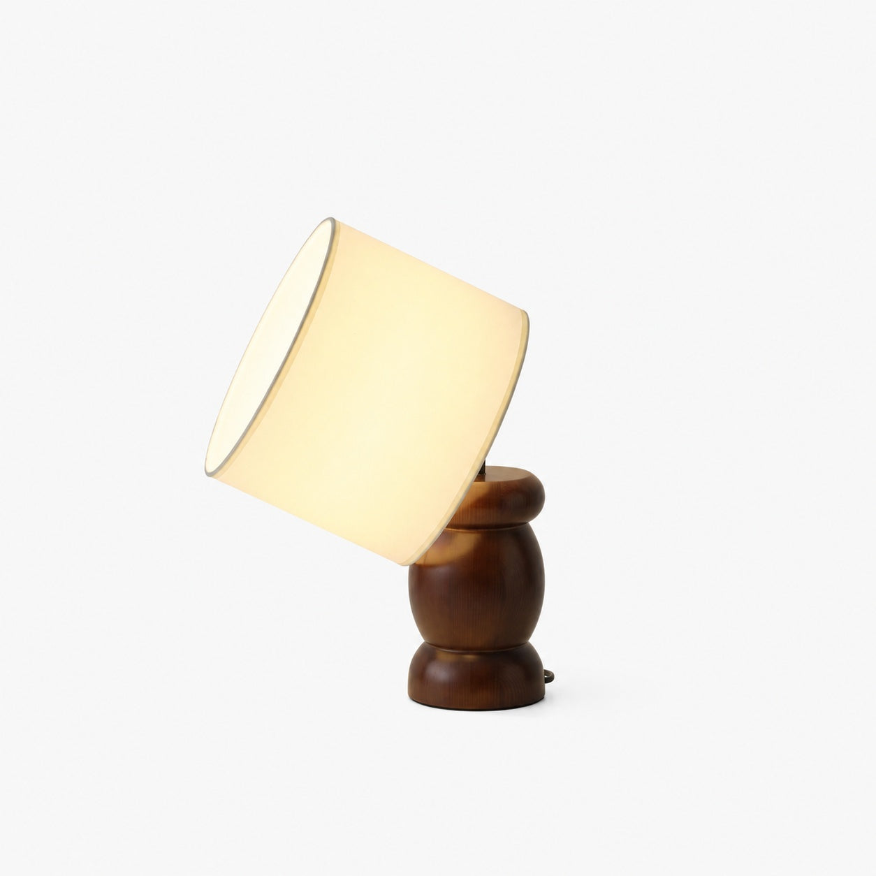 Pebble Wood Table Lamp