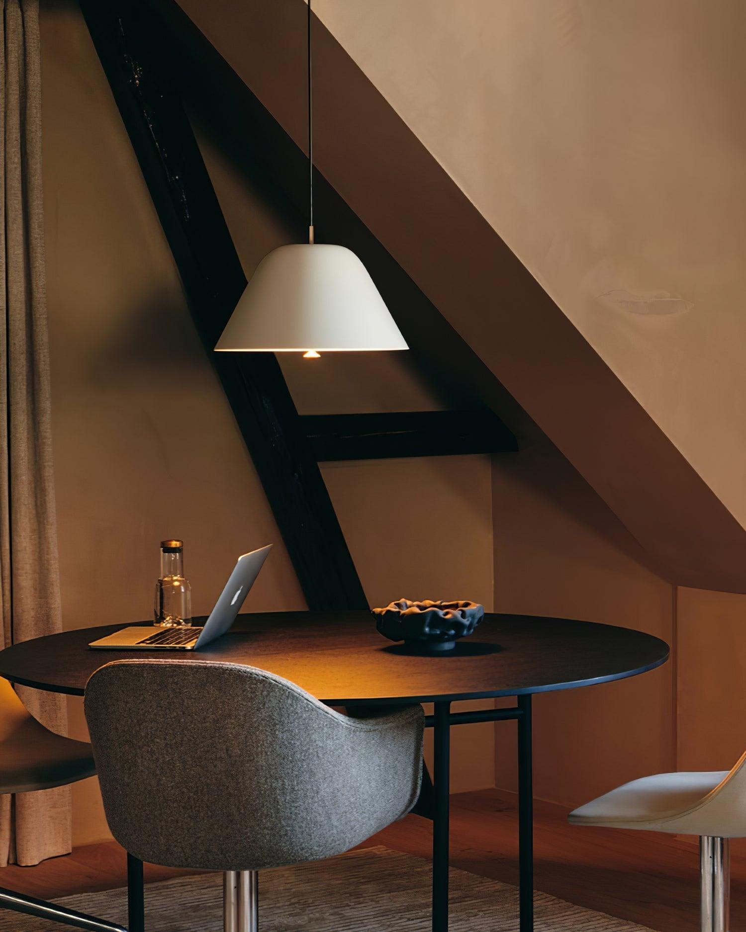 Simple Mushroom - Shaped Smooth Pendant Lighting