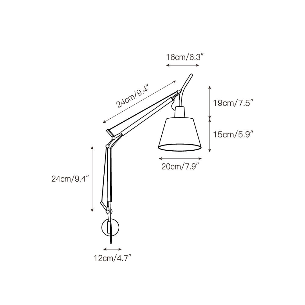 Velthea Plug-in Wall Lamp