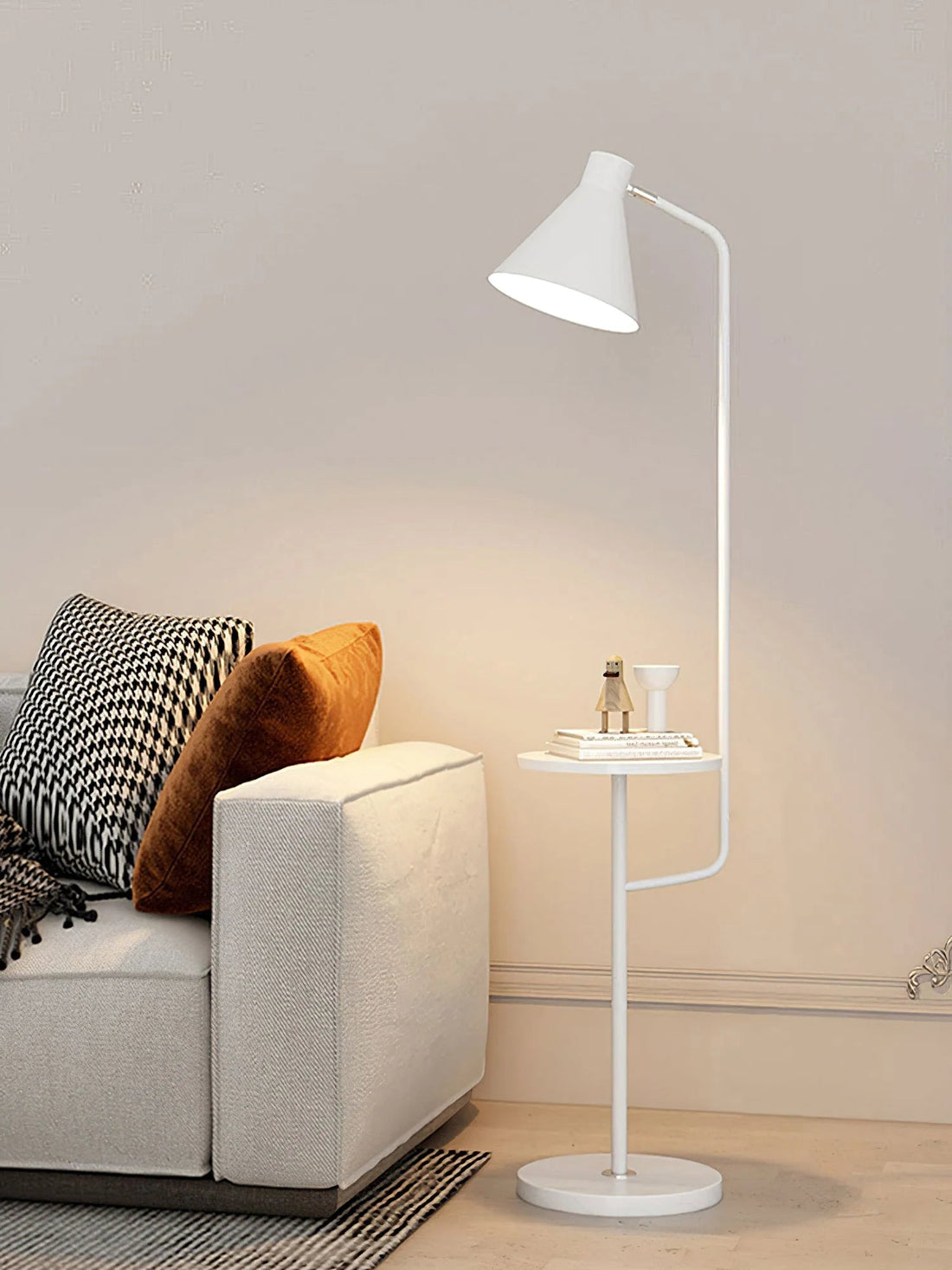 Multifunctional Dual Purpose Integrated Floor Lamp