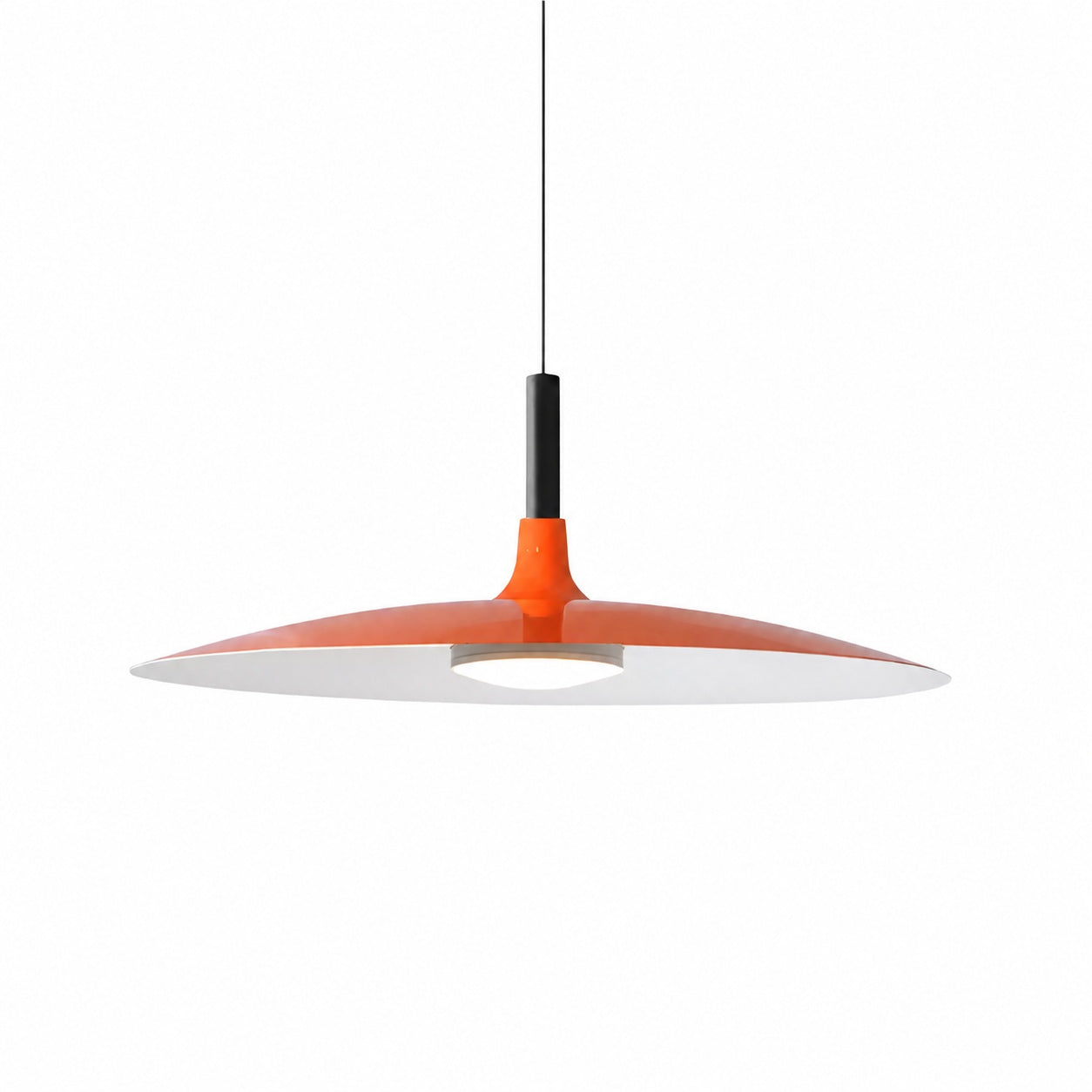 Alphomo Industrial Pendant Light - Minimalist Hanging Lamp for Kitchen Island and Dining Table N04