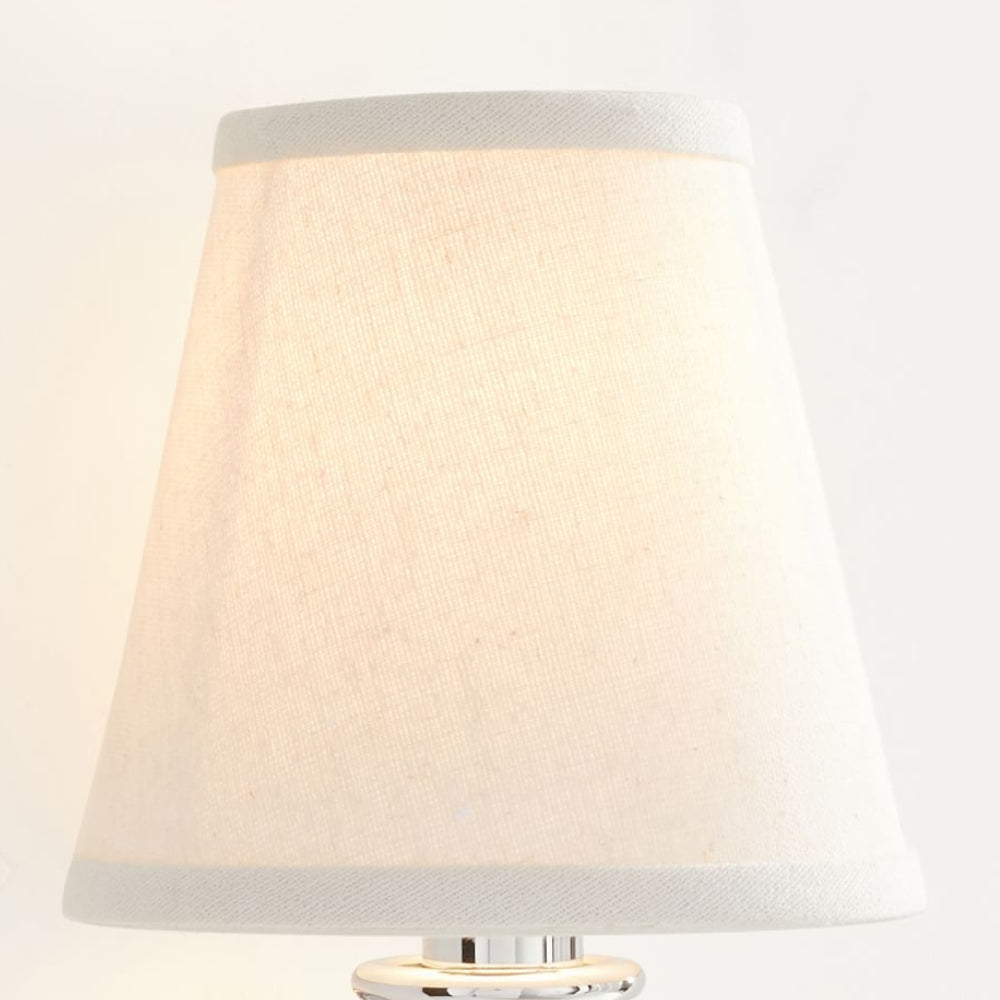 Kalvora Fabric Shade Wall Sconce - Stylish Accent Lighting for Bedroom & Hallway