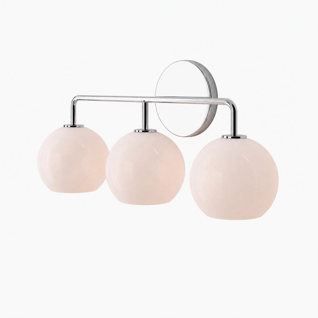 Selvion Artistic Globe Sconce Light - Handcrafted Glass Sculptural Wall Fixture