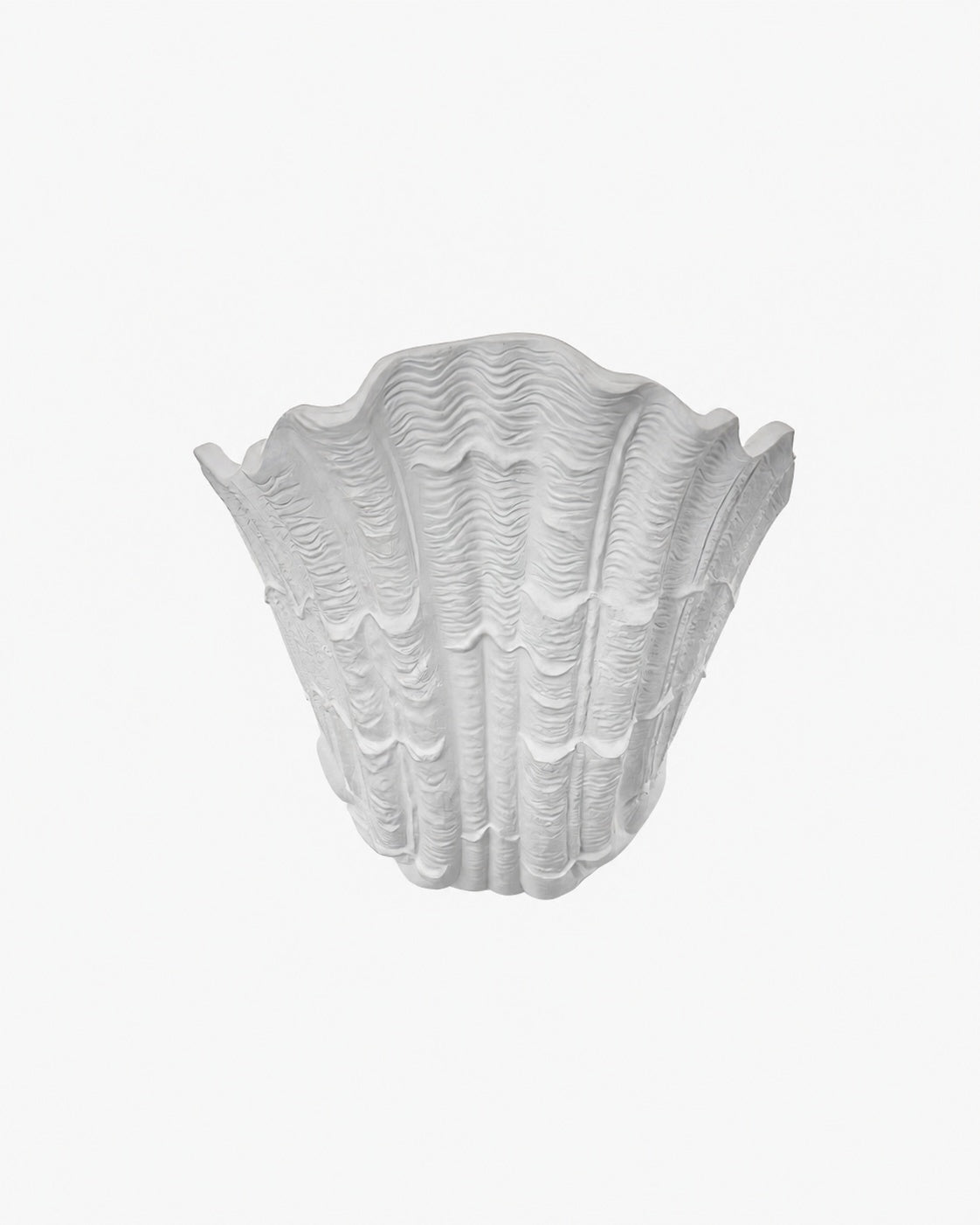 Maris Shell Plaster Wall Lamp