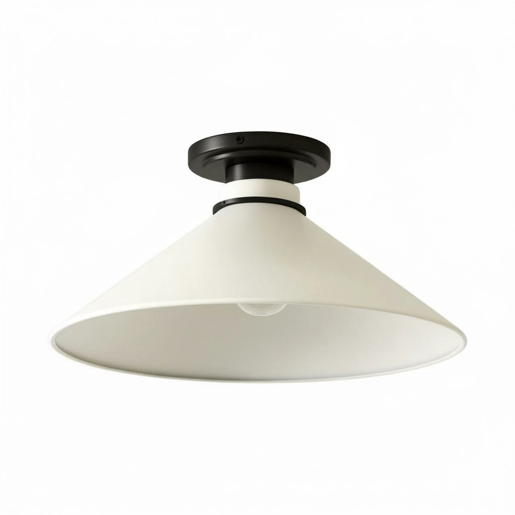 Aurenza Timeless Flush Mount Light - Farmhouse Design with Simple Elegant Charm