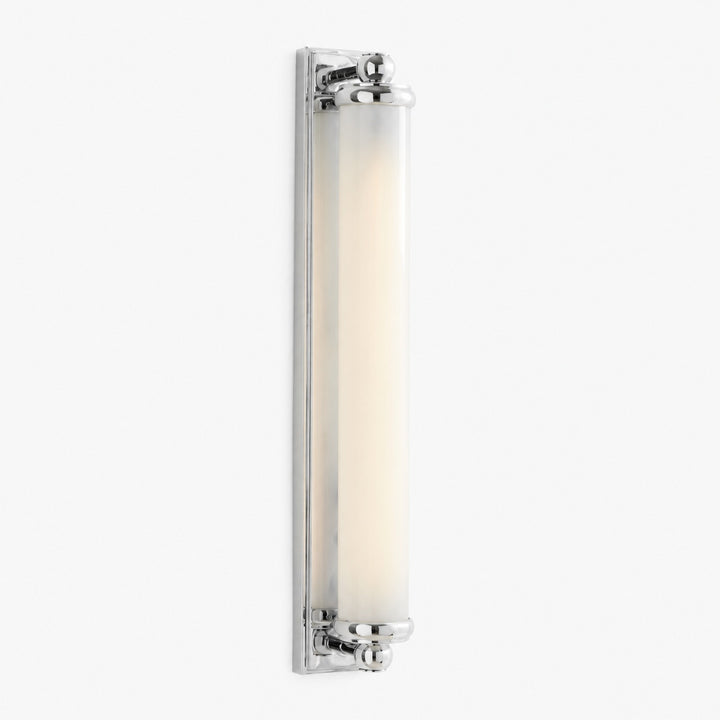 Kalvora Extra Long Tube Wall Sconce - Chrome Modern Light Fixture