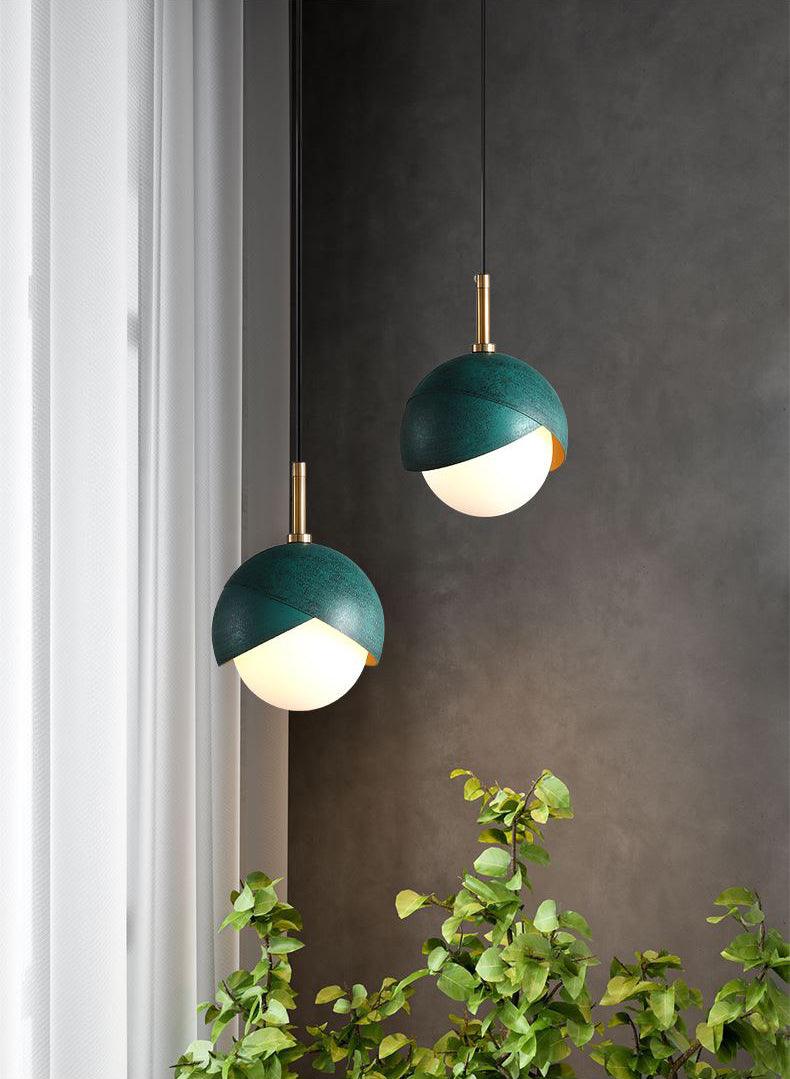 Semi Enclosed Cloisonné Pendant Lighting