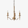 Tela Brass and Nickel Chandelier – Elegant Multi-Light Fixture for Foyers and Kitchens