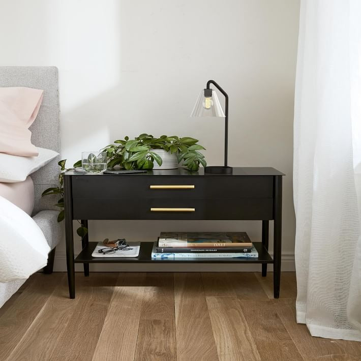 Conica Sculptural Cone Table Lamp - Modern Glass Lighting for Bedroom or Desk