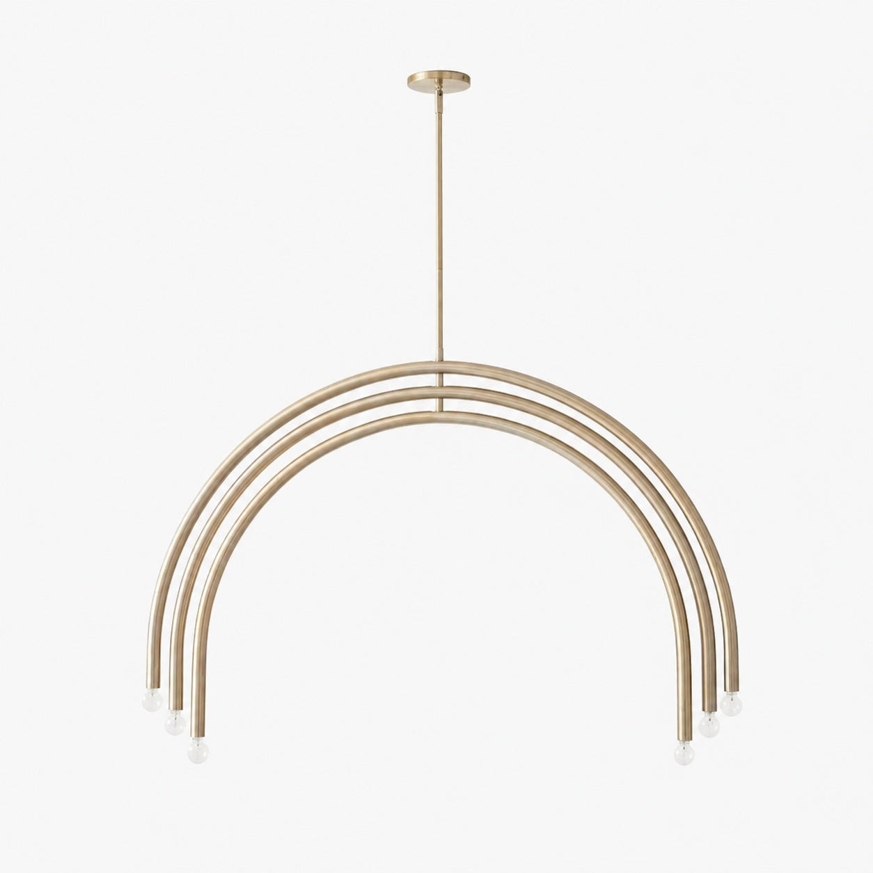 Borvia Arc Chandelier - Simple Modern Rotatable Lamp Arm