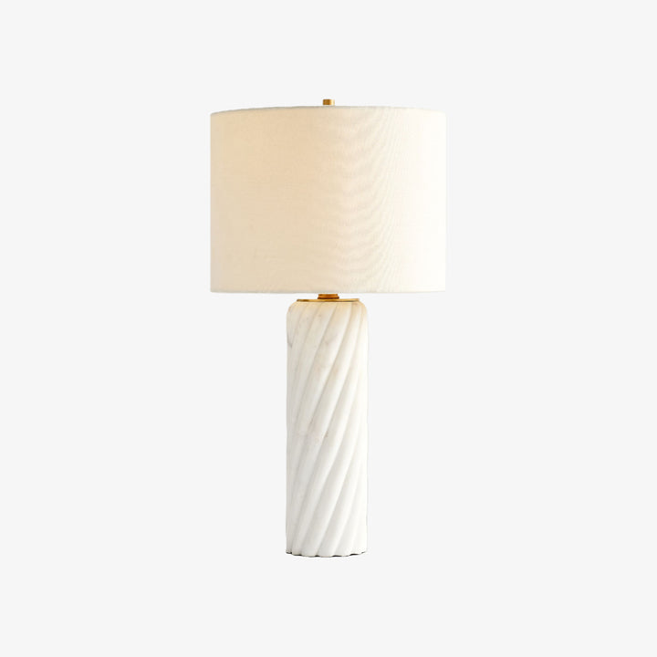 Albi Sculpture Marble Table Lamp - Minimalist metal design suitable for bedroom or living room