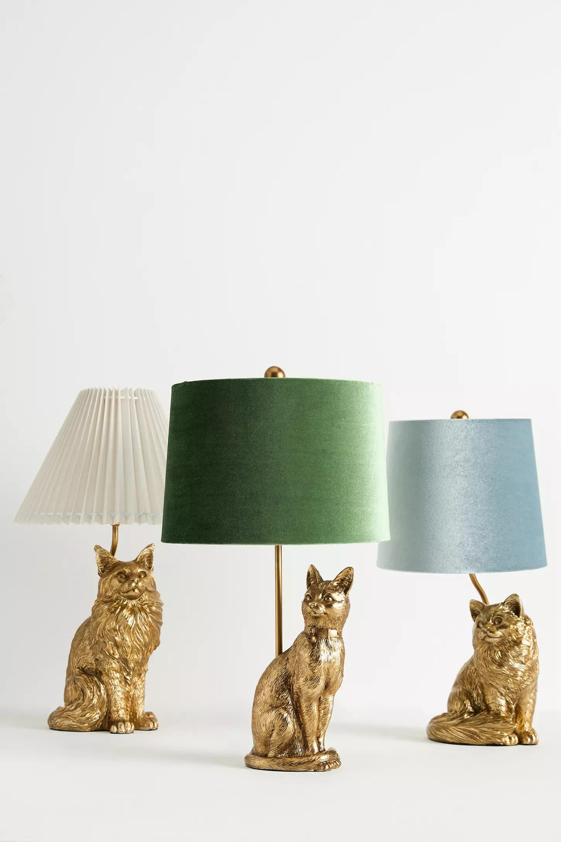 Pawdia Unique Table Lamp - Decorative Ceramic Animal Bedside Lamp