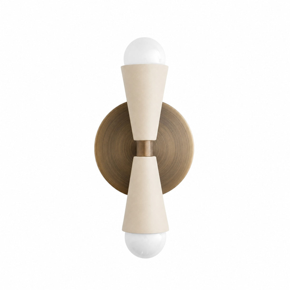 Pyralis Cone Linear Statement Wall Sconce - Modern Two Light Fixture
