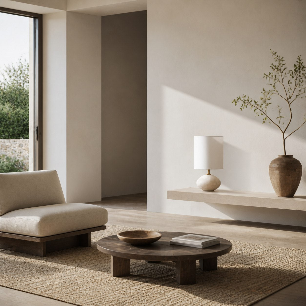 Albi Table Lamp Sleek Cylinder Base - Warm Glow for Modern Interiors and Small Spaces