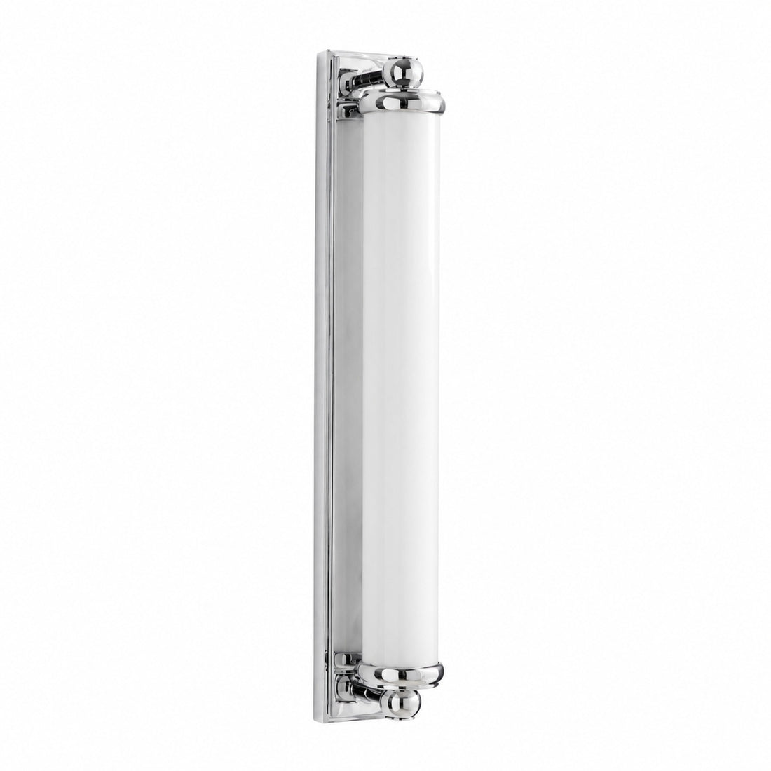 Kalvora Extra Long Tube Wall Sconce - Chrome Modern Light Fixture