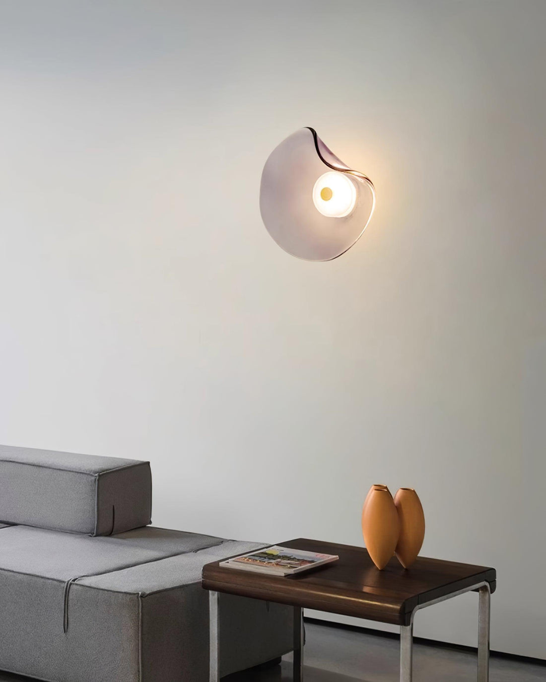 Petal Glass Wall Sconce