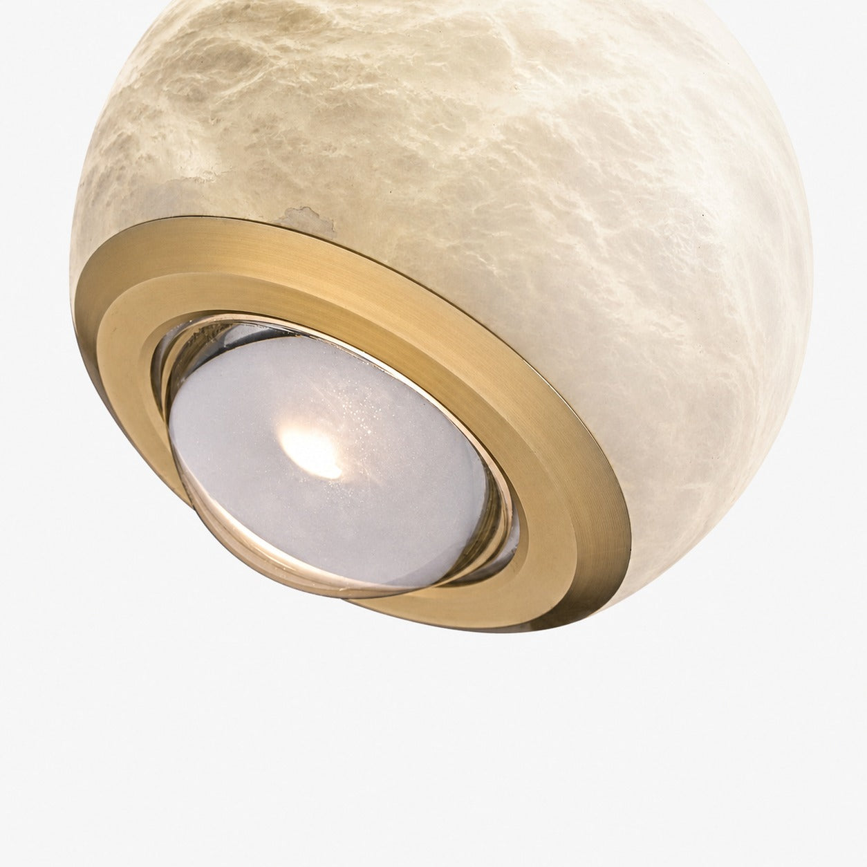 Ferox Alabaster Pendant Light