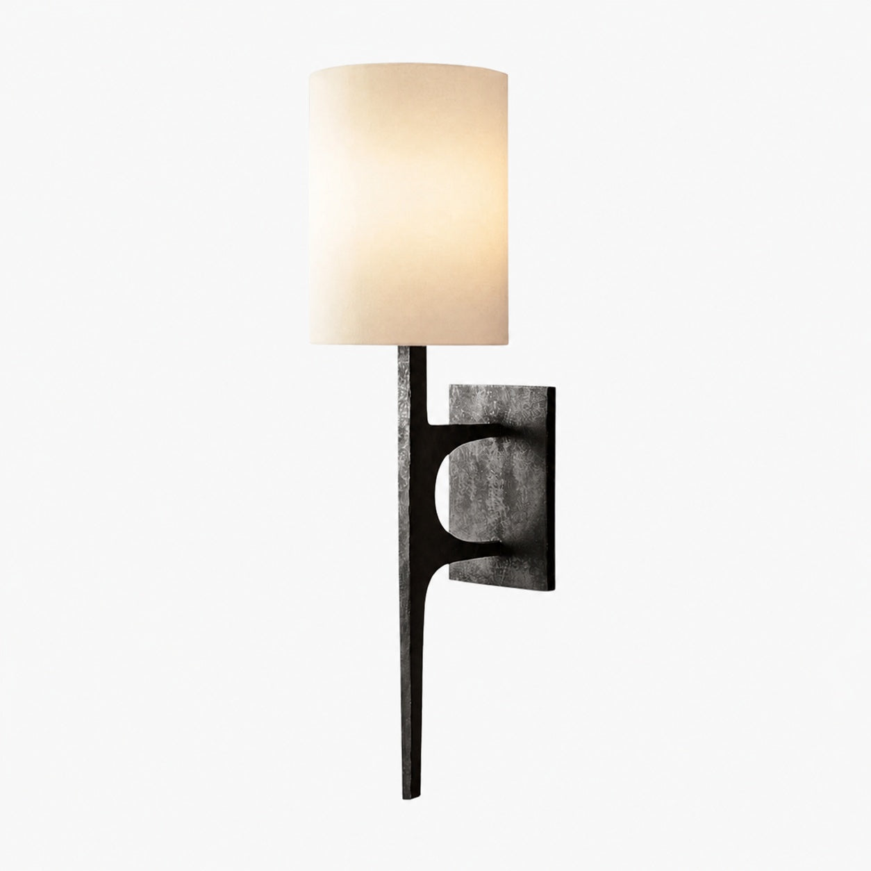 Texturoc Linear Wall Light - Modern Hammered Wall Sconce