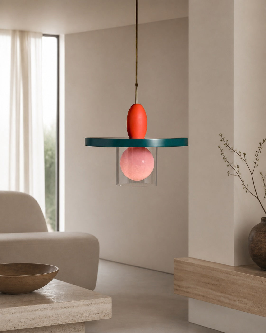 Eirene Glass Pendant Lamp
