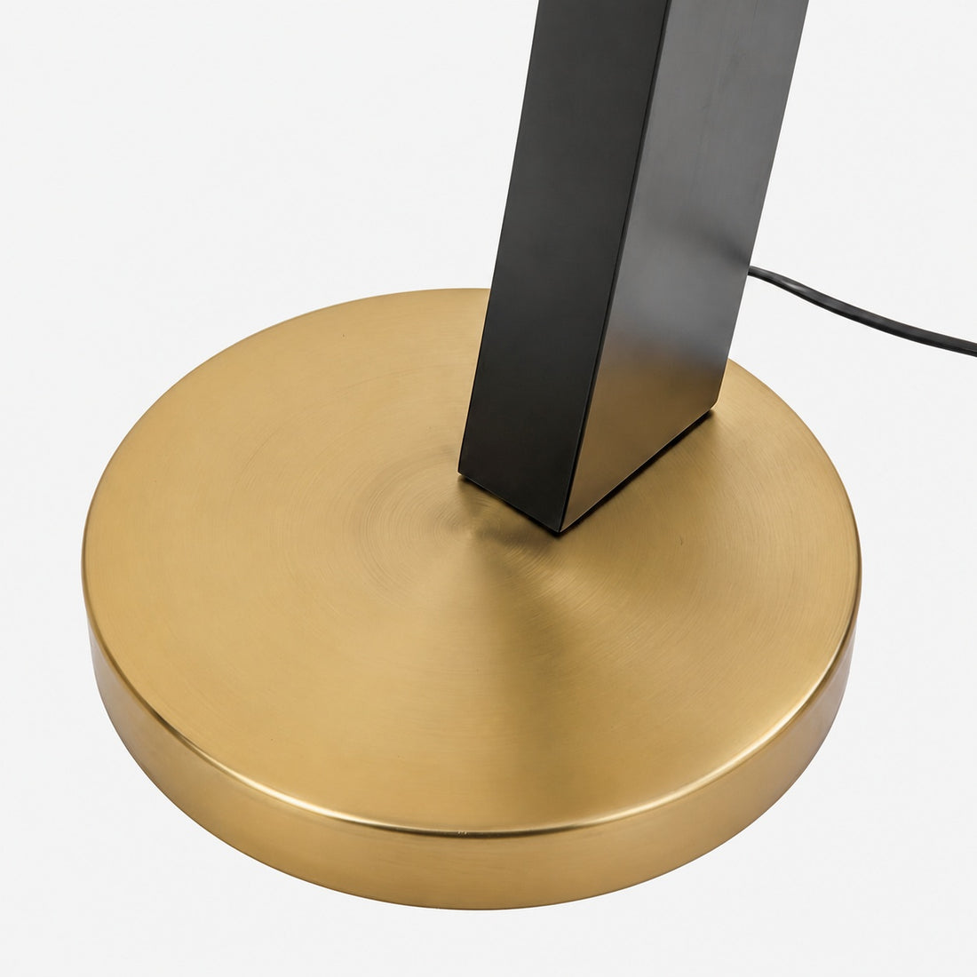 AstraLoop Modern Arc Fabric Floor Lamp - Elegant Sleek Curved Metal Design for Interiors