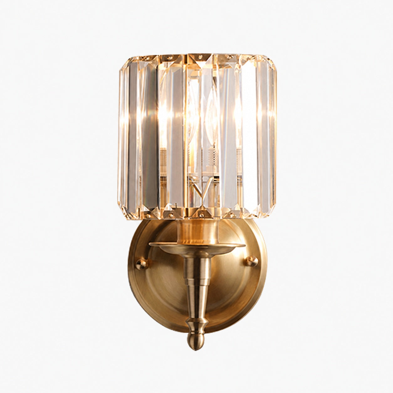 Vintage Luxury Crystal Wall Lamp