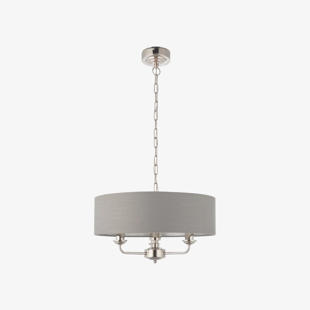 Tela Classic Multi-Light Design Pendant Light - Traditional Style Hanging Lamp for Dining Room
