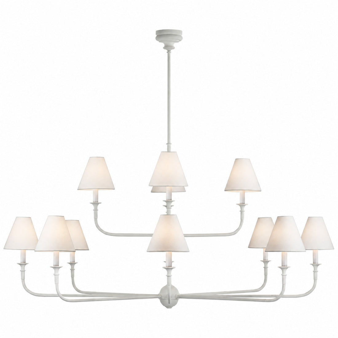 Piaf Grande Modern Industrial Metal Chandelier