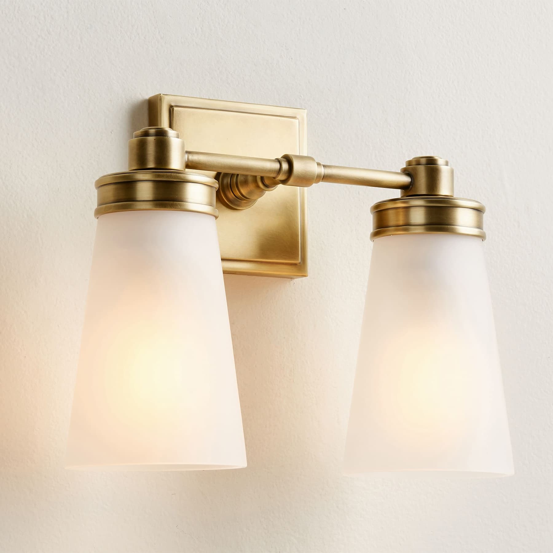 Derlina Wall Sconce Light - Zinc Alloy with Glass Shade in Modern Finishes