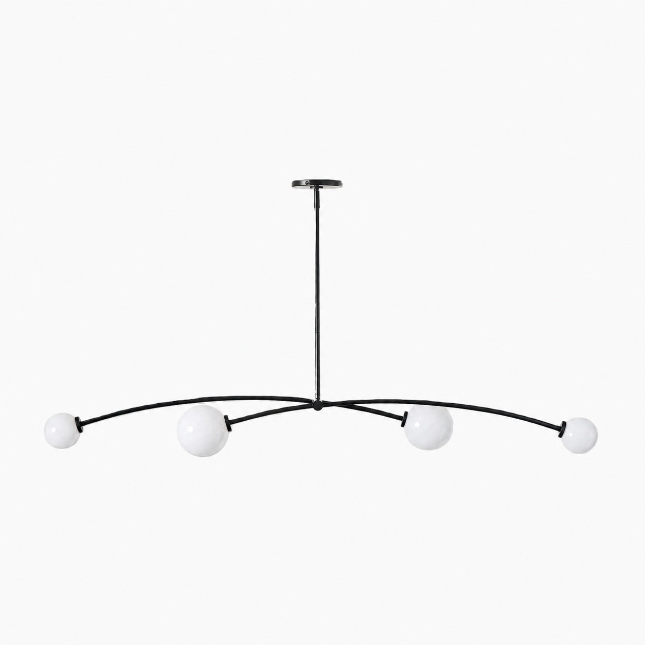 Arden Glass Pendant Chandelier – Minimalist Geometric Design for Modern Interiors