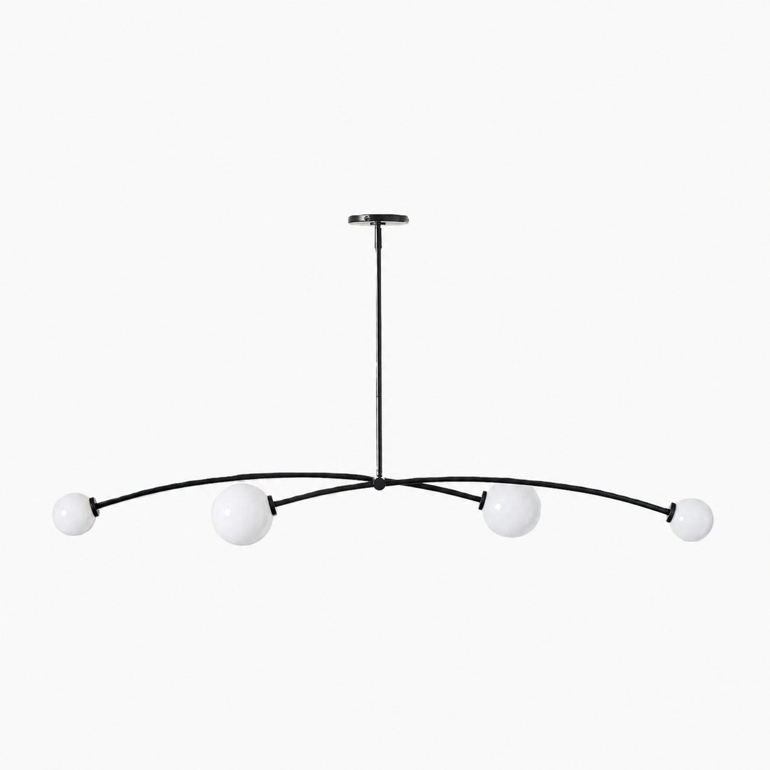 Arden Glass Pendant Chandelier – Minimalist Geometric Design for Modern Interiors