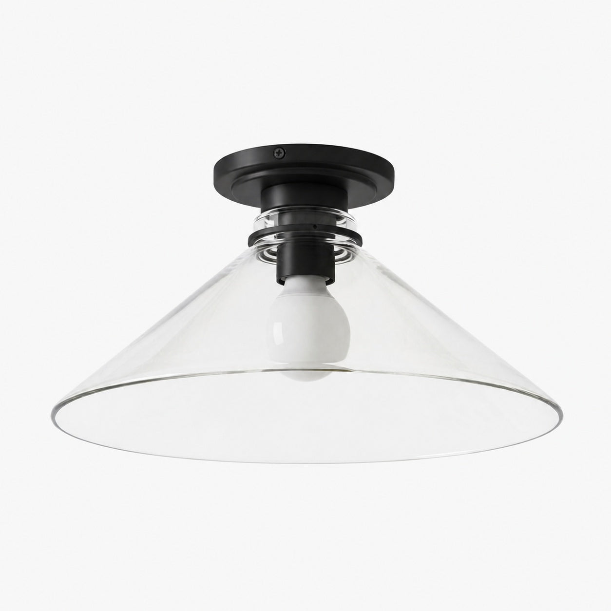 Aurenza Timeless Flush Mount Light - Farmhouse Design with Simple Elegant Charm