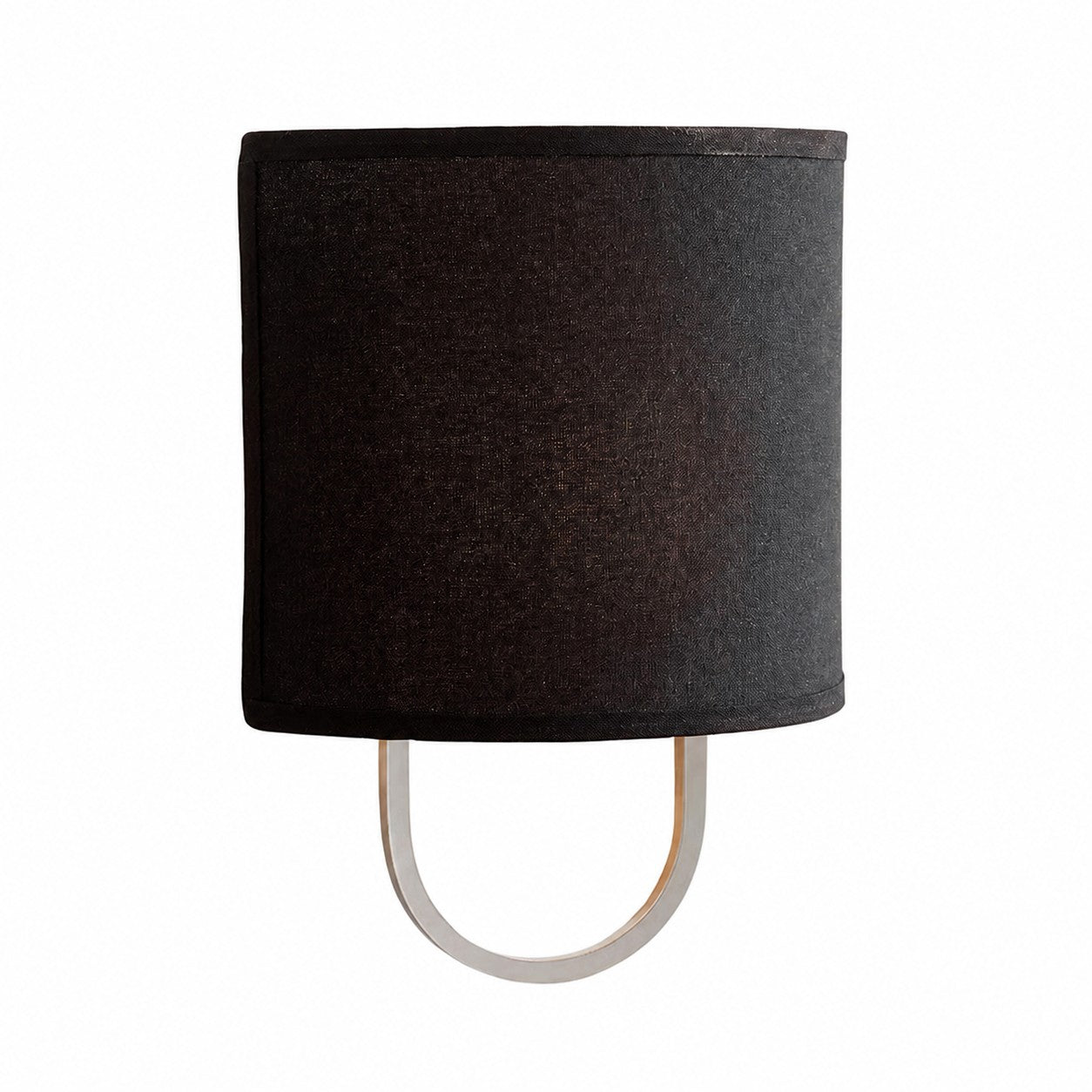 Nolvara Elegant Wall Light Featuring Soft Shade and Metal Arm