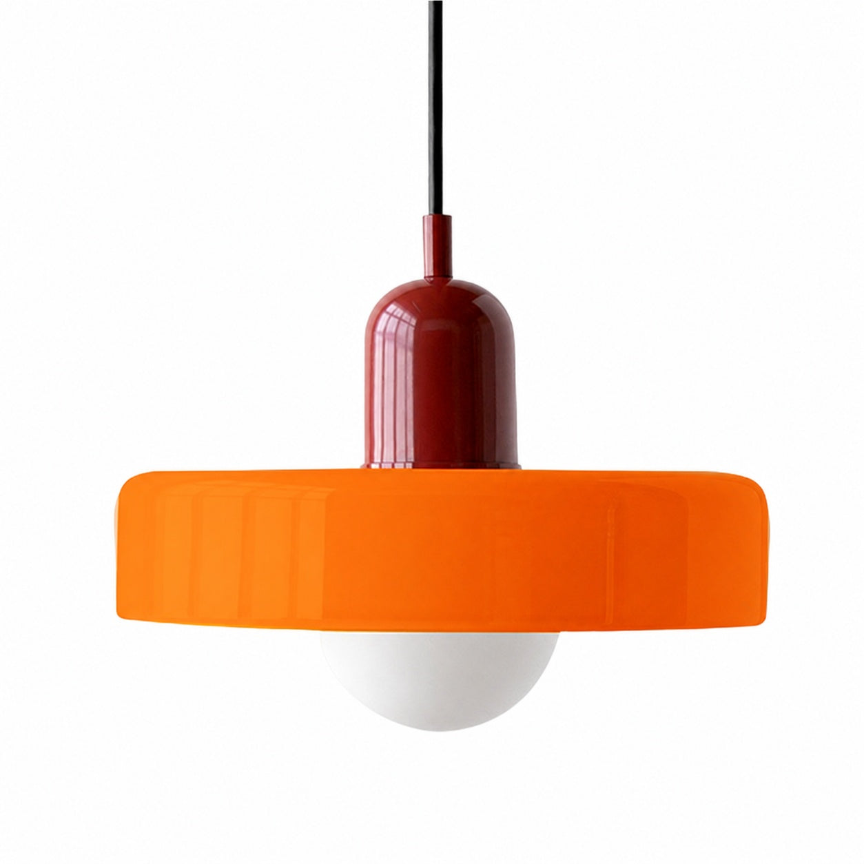 Glasora Modern Glass Suspension Light – Minimalist Nordic Pendant Lamp for Kitchen and Hallway N32